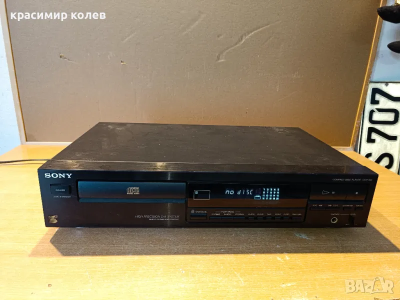 cd плеър "SONY CDP-391", снимка 1