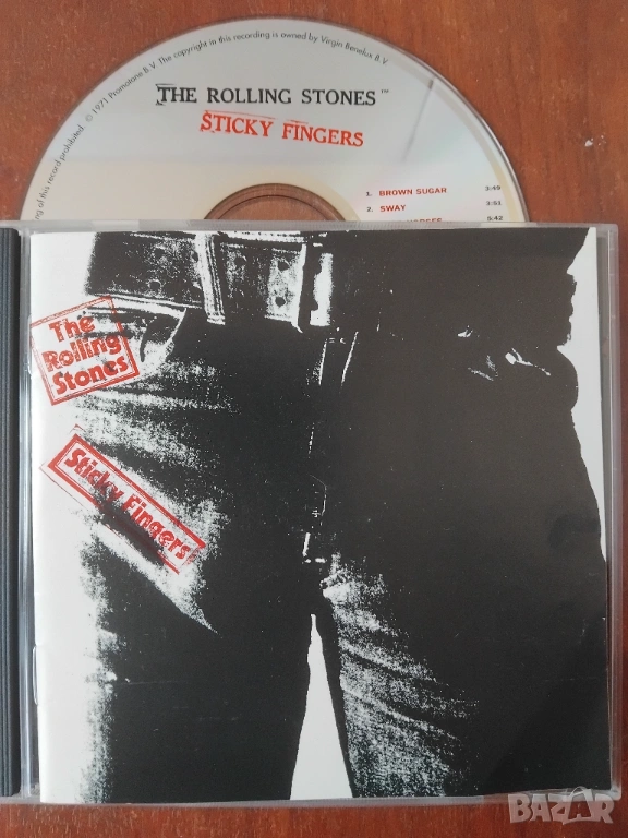 The Rolling Stones – Sticky Fingers - оригинален диск музика, снимка 1