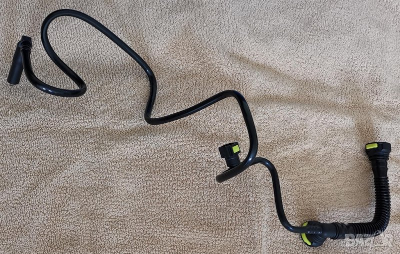 Съединение тръби маслени изпарения картерни газове Пежо 206 307 Ситроен Peugeot Citroen части, снимка 1