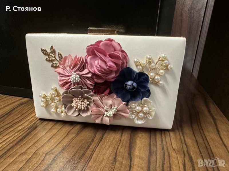 Малка чантичка с цветя, снимка 1