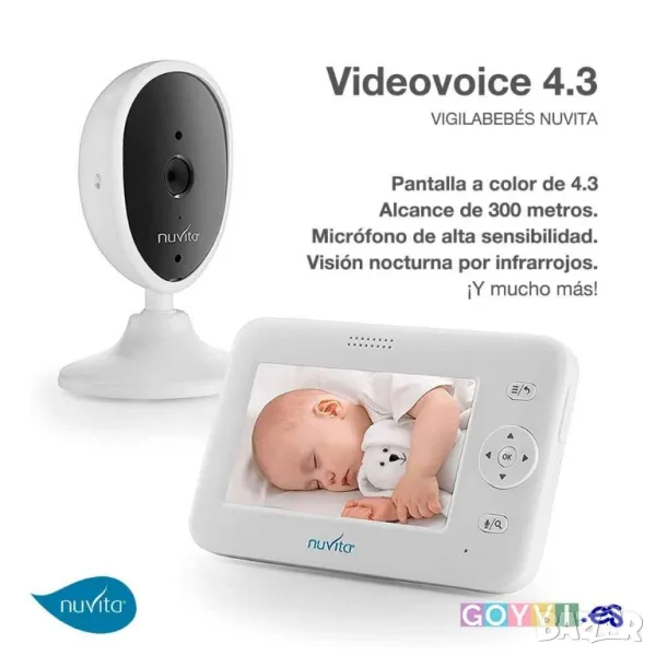 Nuvita Видеомонитор Wireless 4.3" 3043, снимка 1
