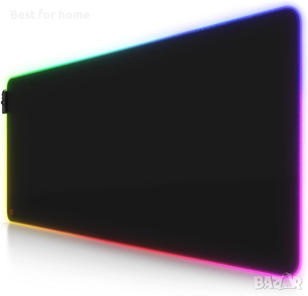 Titanwolf - RGB геймърска подложка за мишка, снимка 1