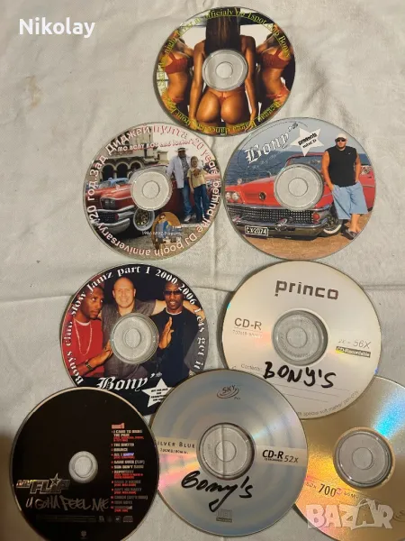 Рап и хип хоп CD- та vintage 2006 от дискотека Bony’s / Wild Wild West, снимка 1