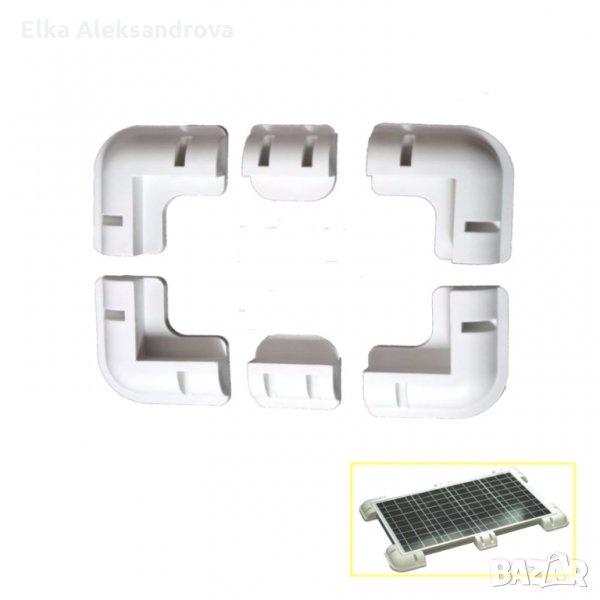 Монтажни ъгли за фотоволтаичен панел, снимка 1