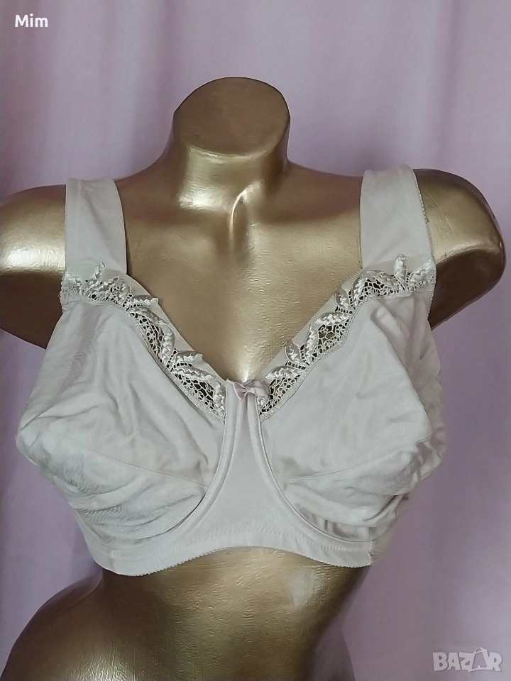 FELINA 85 G Сутиен за едра дама в цвят шампанско , снимка 1