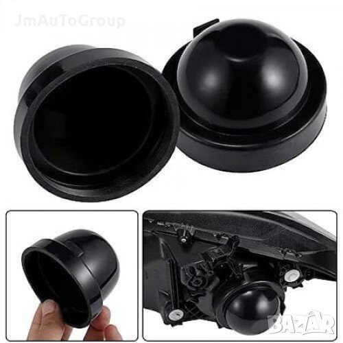 Универсална гумена капачка, маншон за фар, за лед крушки или ксенон LED HID, 1 брой, снимка 1