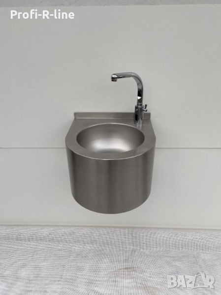 Конзолна мивка със смесител сензор SB-F, снимка 1