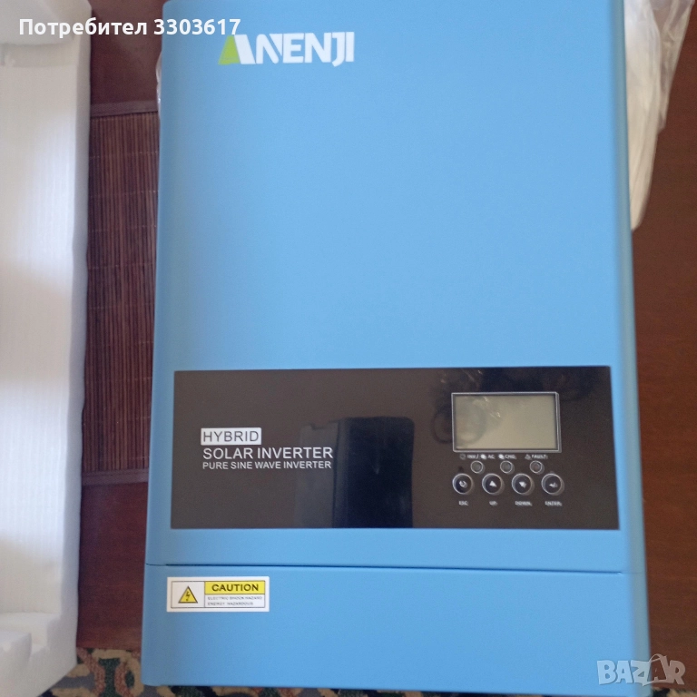 хибриден инвертор ANENJI 6.2KW,48V, снимка 1