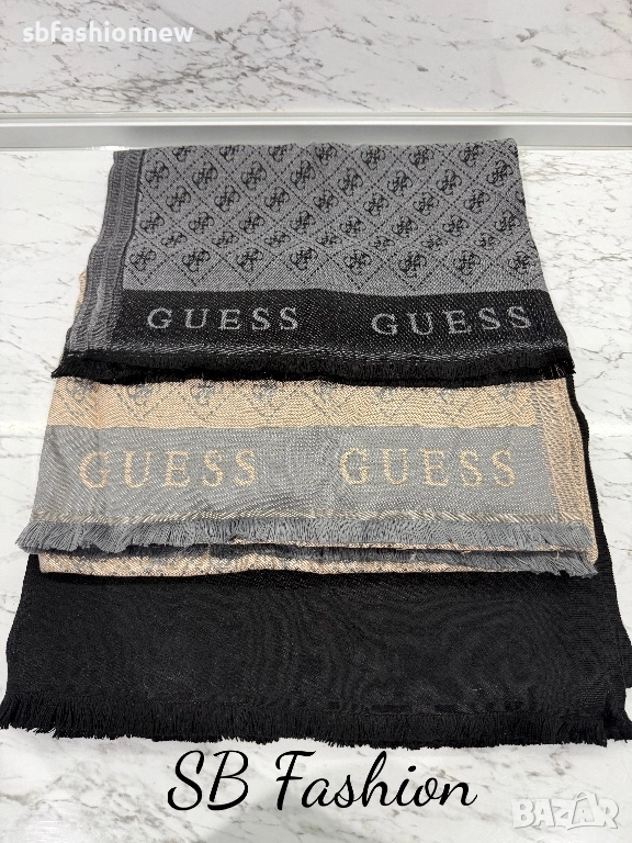 Guess шал кашмир и коприна, снимка 1