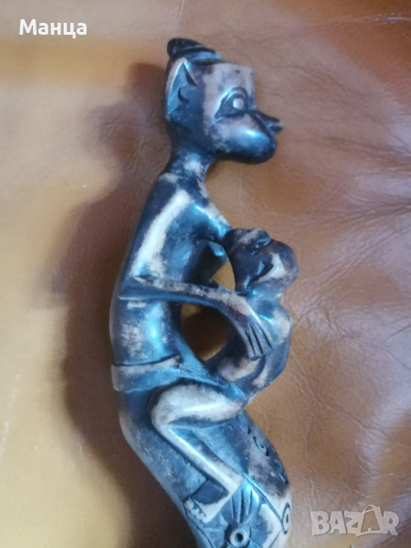 Дървена Африканска фигура, снимка 1