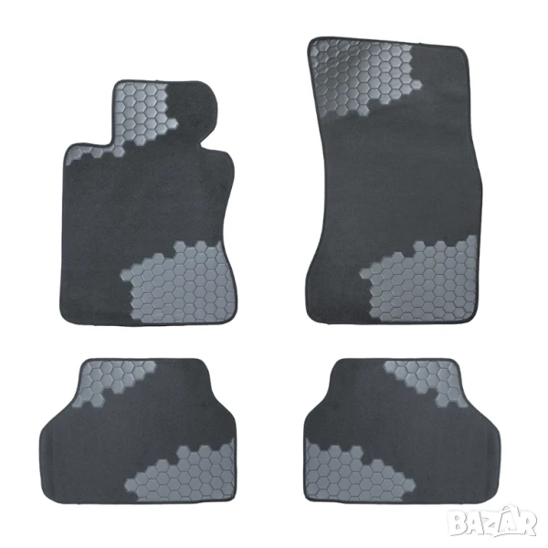 Стелки кожа + мокет O.E.M. за BMW F10 (2014+) – пълен комплект, снимка 1