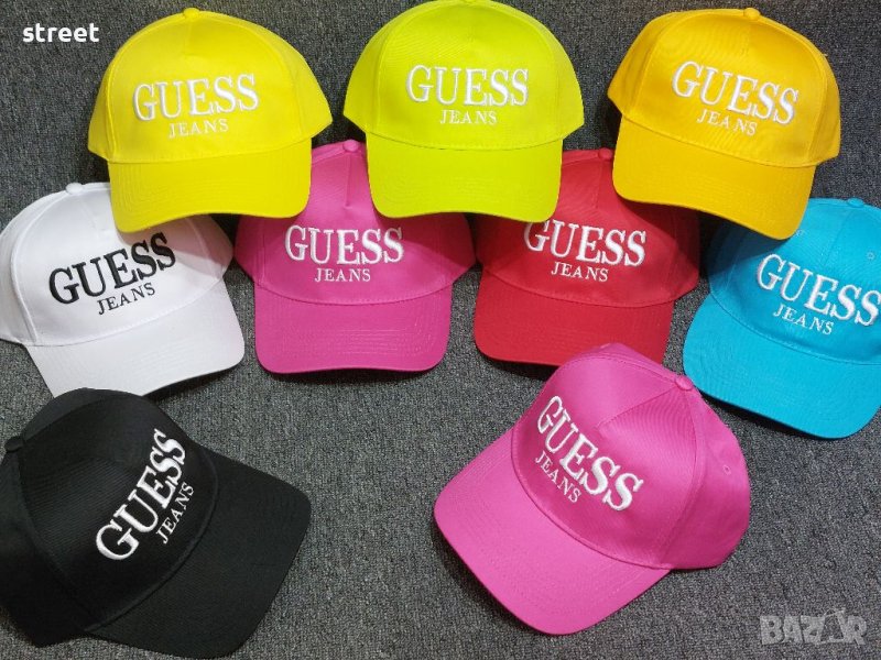 Guess jeans hats унисекс шапки с козирка , снимка 1