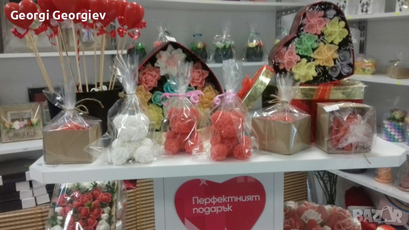 мечета от рози и бухалчета от ароматен глицеринов сапун , снимка 1