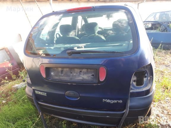 Задно стъкло ( стъкло на задна ( багажна ) - пета врата за Рено Меган Сценик, снимка 1