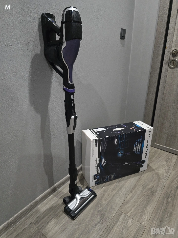 Вертикална прахосмукачка Rowenta RH9299WH Air Force 460 Flex / Технология Cyclon, снимка 1