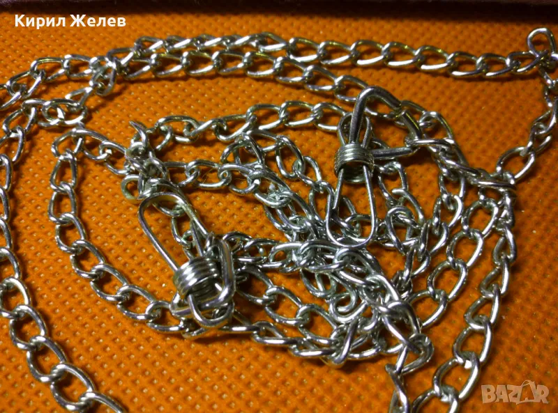 ДЪЛГА ЗДРАВА НЕРЪЖДАЕМА СТОМАНЕНА ВЕРИЖКА СИНДЖИР ПОДХОДЯЩ За ДРЪЖКА на МАЛКА ДАМСКА ЧАНТА 37409, снимка 1