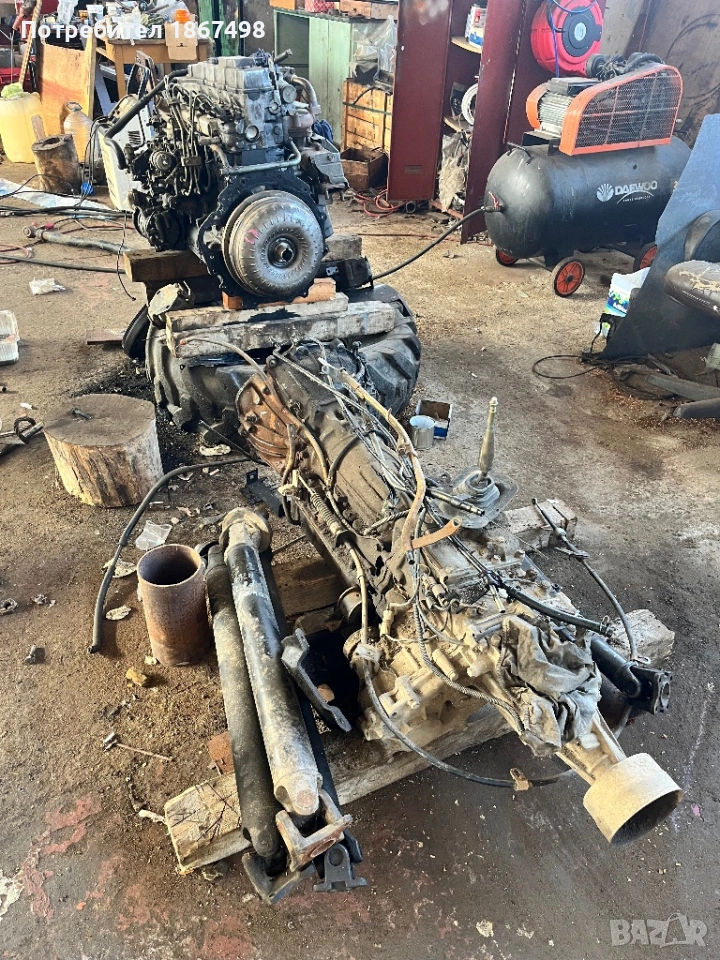 Двигател и скорости Mitsubishi Pajero 2.8, снимка 1