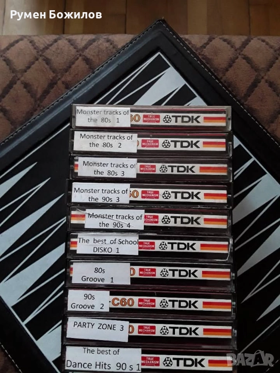 10 запазени и добри касети с компилации ДИСКО музика от 80- 90те години, снимка 1