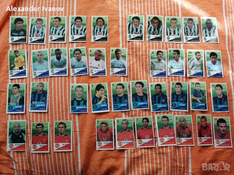 Колекция футболни карти 2003 година, снимка 1