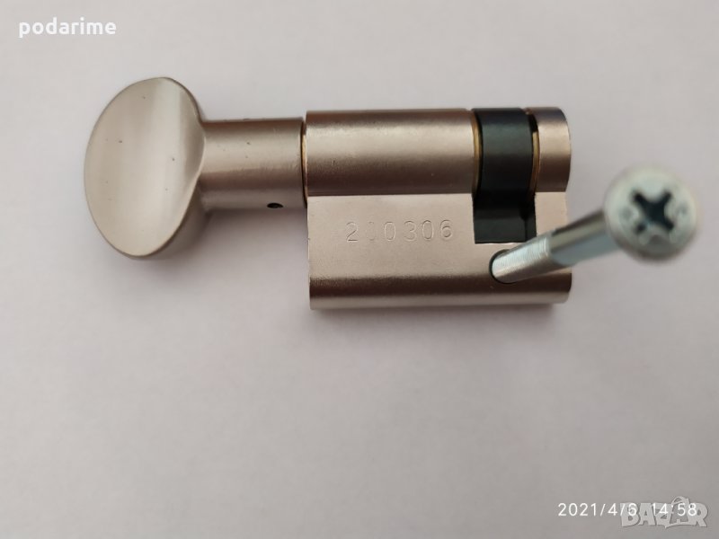 Патрон Кale/Кале, 31 мм, с ръкохватка, едностранен, ДИН палец, снимка 1