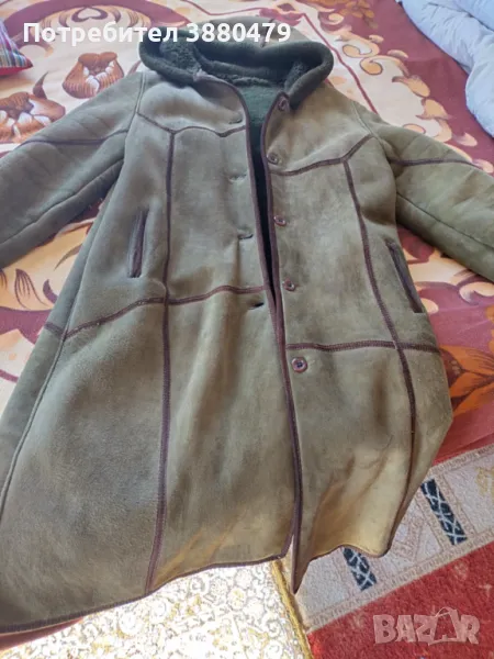 Дамски кожух от естествена кожа , снимка 1