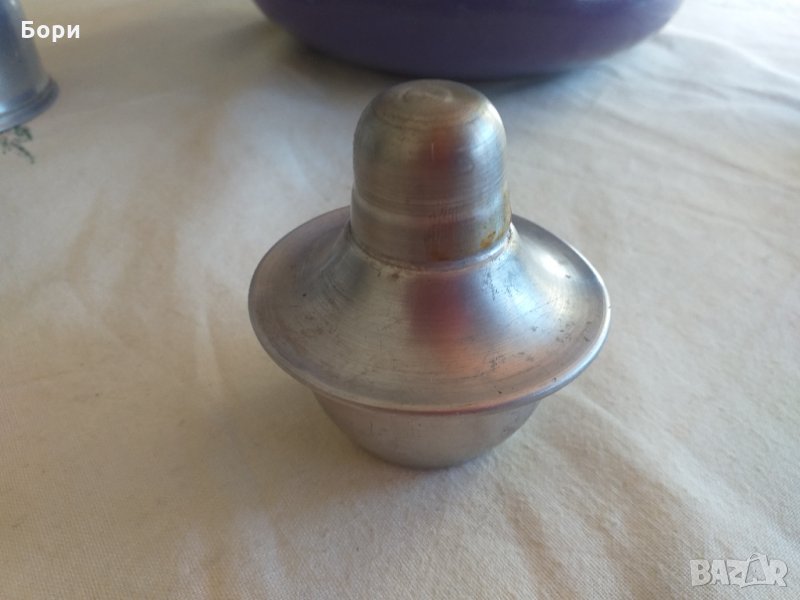 Стара спиртна лампа алуминиева, снимка 1