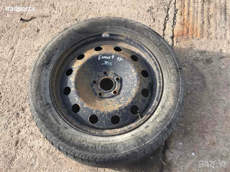 Стоманена джанта Renault Espace,2004г. -17ка, снимка 1