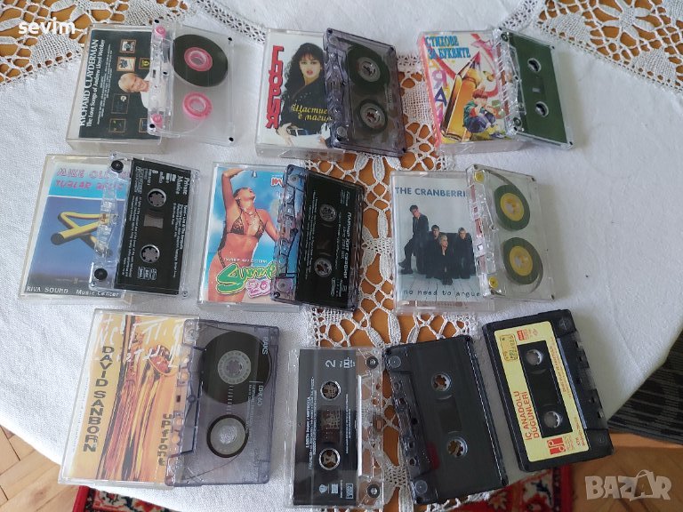 Касети за касетофон 10 броя за 15 лева , снимка 1