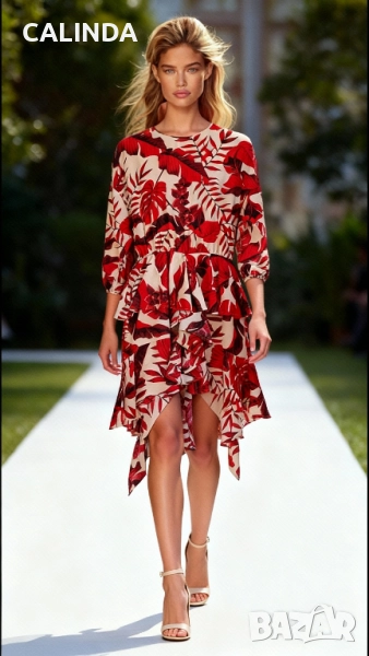 Нова HM Limited Edition червена рокля, снимка 1