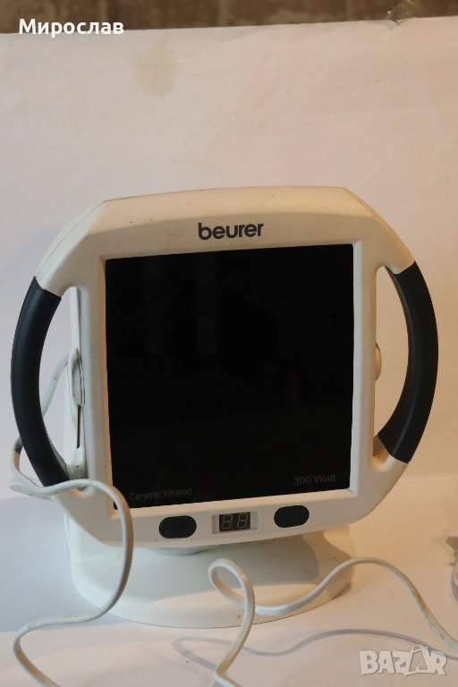 BEUER CERAMIC INFRARED 300 WATT  ЛАМПА ЗА НАГРЕВКИ ИНФРАРЕД ИНФРАЧЕРВЕНА ЛАМПА, снимка 1