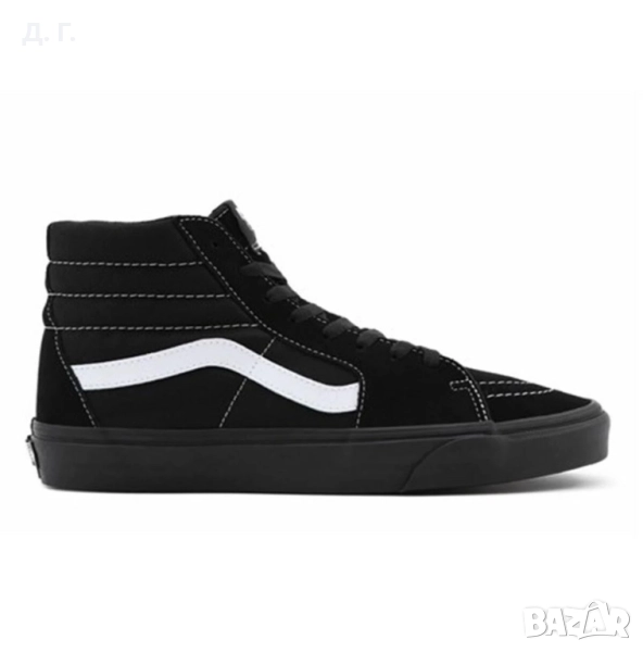 Черни оригинални кецове Vans SK8-hi, снимка 1