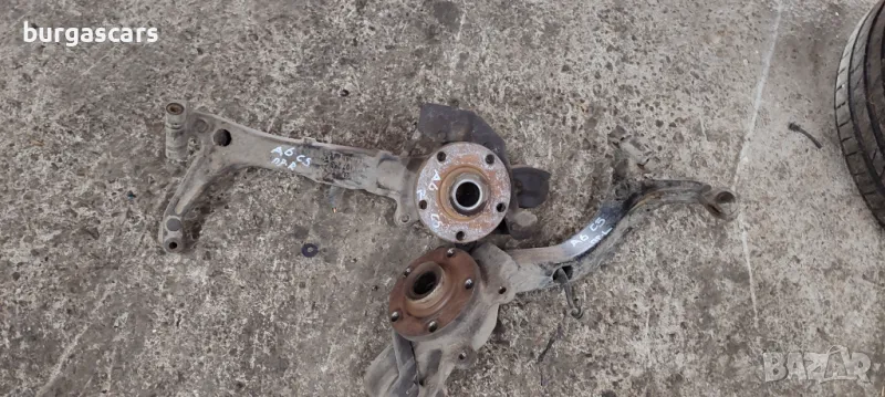 Шенкел лагер главина преден Audi A6 C5 - 80лв, снимка 1