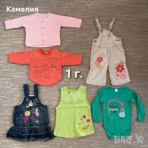Летни и зимни дрехи за момиче - 6-9 месеца, 1 г, 2 г., снимка 4 - Други - 39812533