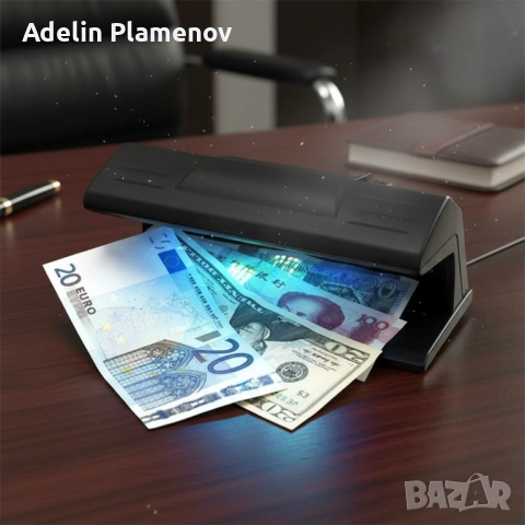 Детектор за банкноти 318, UV фенер, 220VAC, 4W, снимка 5 - Друга електроника - 53414026