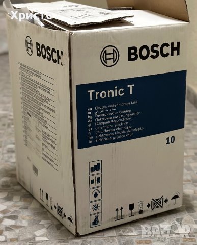 НОВ!!! Електрически бойлер Bosch TR2000T 10 B, 10 л, 1500 W, Монтиране над мивката, снимка 3 - Бойлери - 43249231