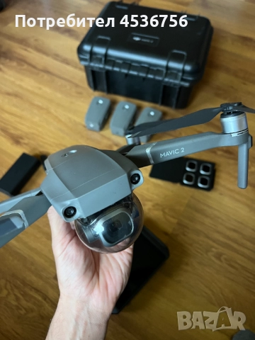 DJI Mavic 2 Pro (4 батерии, Smart Controller, твърд кейс и филтри), снимка 5 - Дронове и аксесоари - 52708758