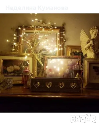 ❌ LED декоративното светещо дръвче е страхотна декорация за коледа, празненства, нощна лампа