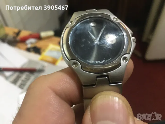 Швейцарско MOVADO, снимка 7 - Мъжки - 44372647
