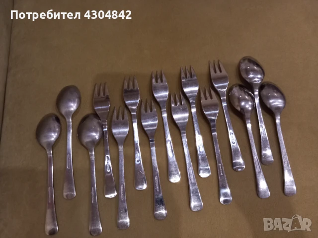 Десертни вилици и лъжици , снимка 6 - Прибори за хранене, готвене и сервиране - 51253543