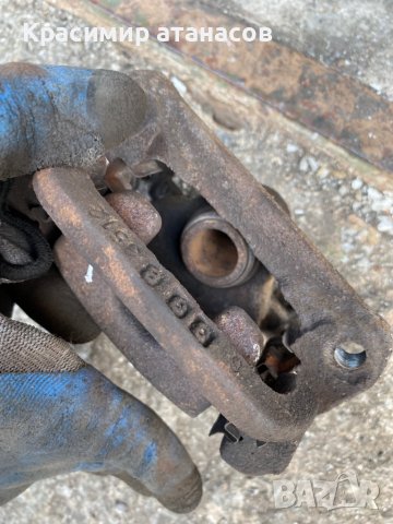 Спирачен апарат заден ляв за Нисан х-трейл Т30.2002-2006г, снимка 3 - Части - 37725402