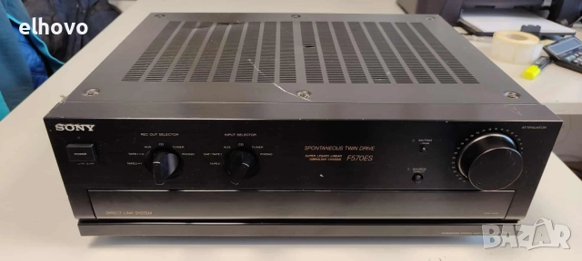 Стерео усилвател Sony TA-F570ES, снимка 5 - Ресийвъри, усилватели, смесителни пултове - 52454293