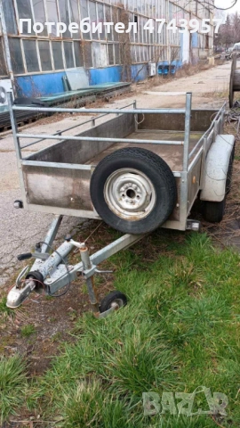 двуосно ремарке за кола Hapert K2000-20, снимка 2 - Аксесоари и консумативи - 53576295