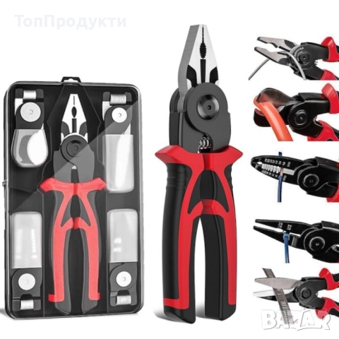 Многофункционални клещи 5 в 1, снимка 3 - Клещи - 52934269