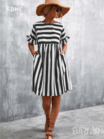 Ежедневна дамска рокля, снимка 3 - Рокли - 43450982