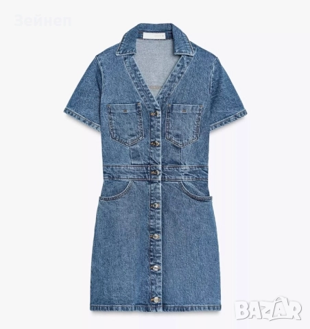 Дънкова рокля на Zara