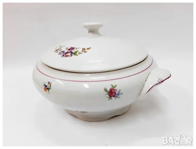 Стар порцеланов супник (13.2), снимка 5 - Антикварни и старинни предмети - 43533887