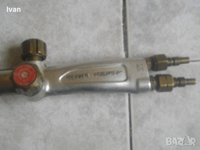 Голям Резак За Оксижен-500мм-Холандски-4 Спирателни Крана-MESSER GRIESHEIM-Професионален, снимка 14 - Други инструменти - 37068973