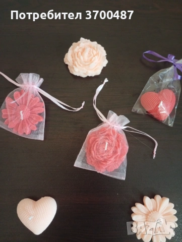 ароматни свещи, снимка 5 - Ръчно изработени сувенири - 53406517