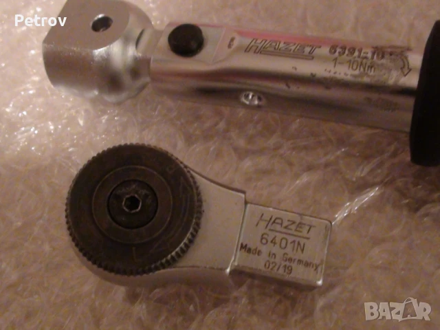 HAZET 6391-10 - MADE IN GERMANY - 1/4" Динамометричен Ключ 1 - 10 Nm / ПРОФЕСИОНАЛЕН,ВИСОКОКАЧЕСТВЕН, снимка 8 - Гедорета - 49352015