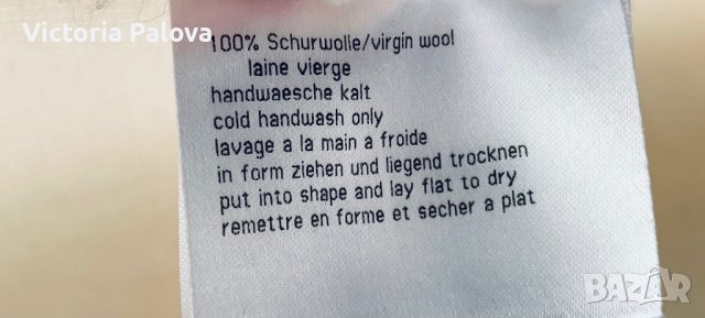 Блуза екрю полуполо 100% гладък меринос, снимка 8 - Блузи с дълъг ръкав и пуловери - 43829457